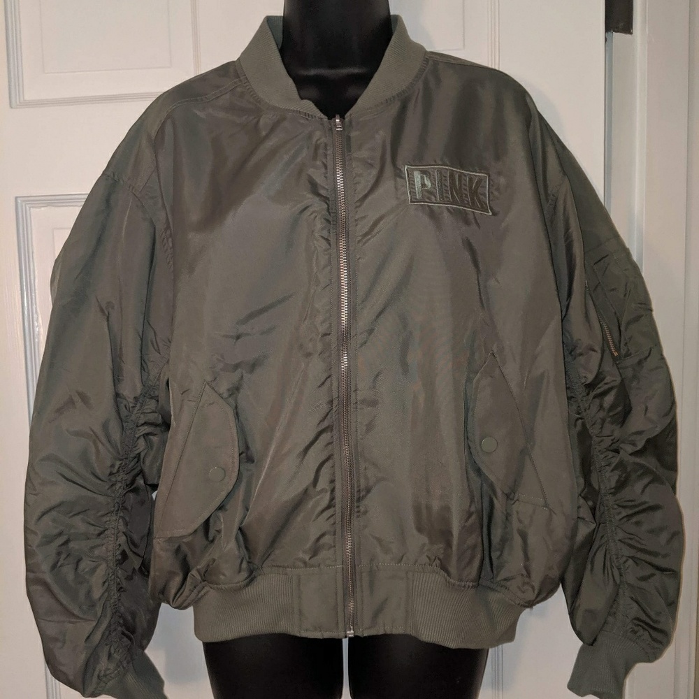 Zip up jacket V.S Pink Boomber Jacket